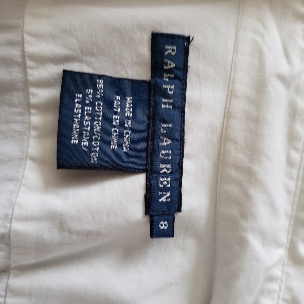 Blouse runs small states 8 but fits like 4